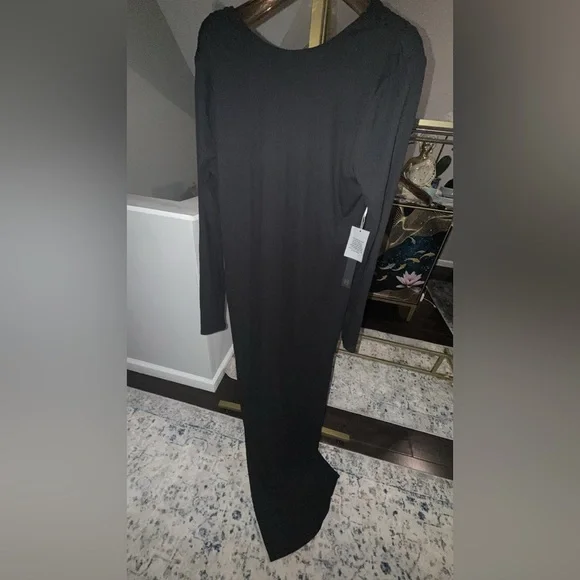 NWT House of Harlow 1960 Rahdi Black Backless Dress 🆕 Size: XL - Picture 4 of 6